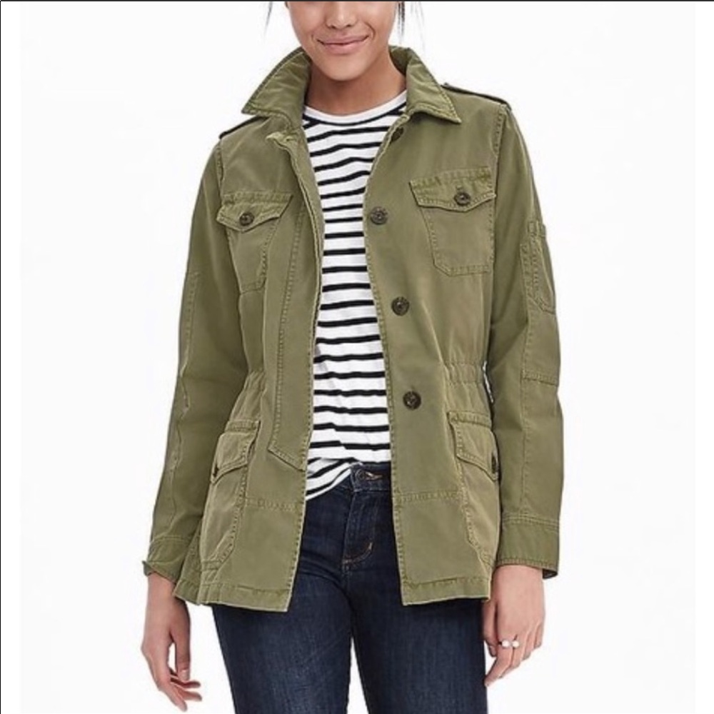 Banana Republic Military Jacket.